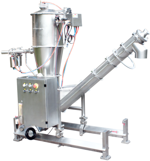 Vacuum conveyor & U-tube auger conveyor
