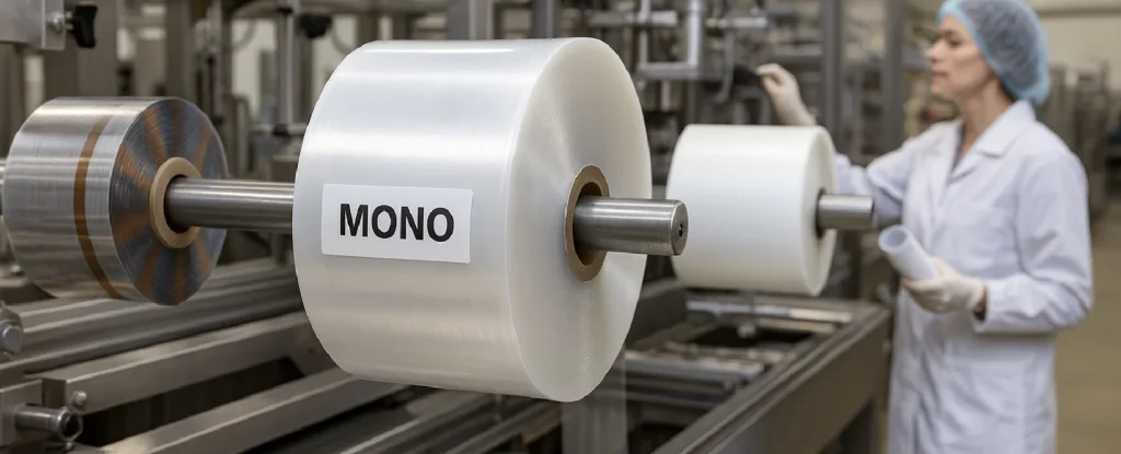 mono-materiaal in een fabriek